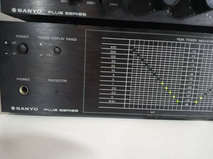 Sanyo Plus Series P55 Tuner, Pre Amp & Power Amplifier