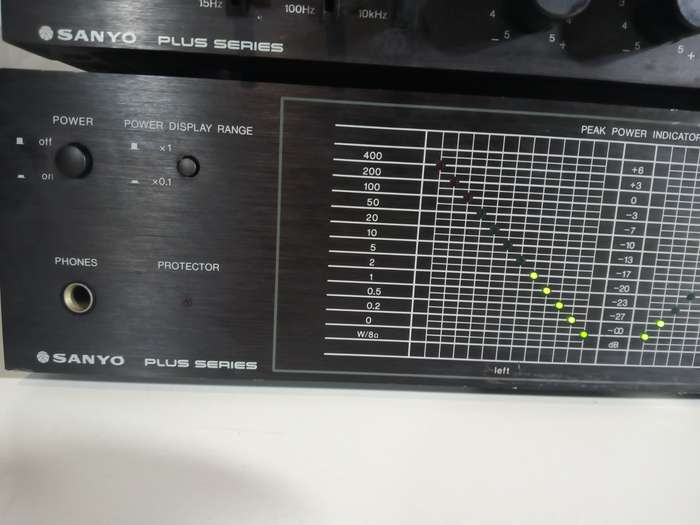 Sanyo Plus Series P55 Tuner, Pre Amp & Power Amplifier