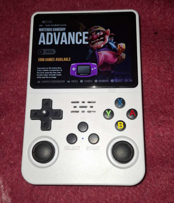 R36S Retro console