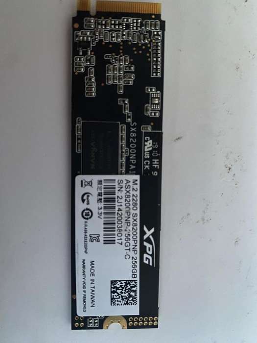 256Gb SSD M.2