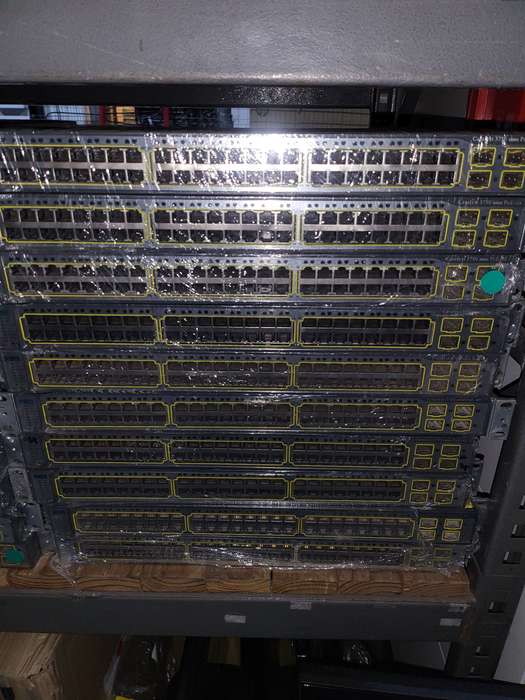 WS-C3750-48PS-E - Catalyst 3750 48 10/100 PoE + 4 SFP- Ethernet Network