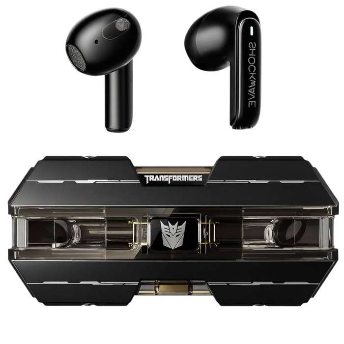 Transformers TF-T01 Shockwave Earphones - Black