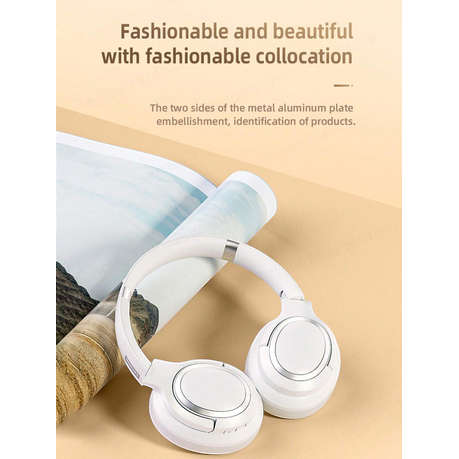 LENOVO THINKPLUS - TH40 - HiFi Sound Active Noise Cancelling Headset -White