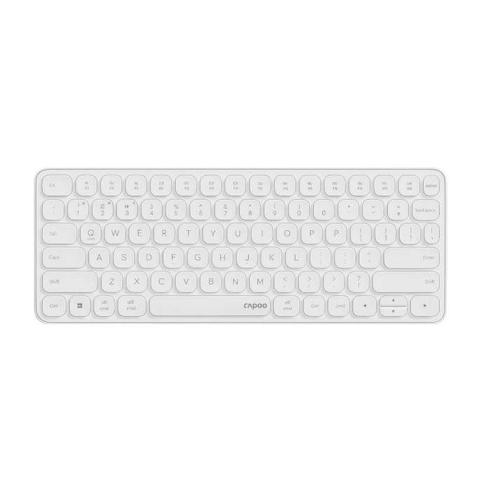 Rapoo Wireless Keyboard and Mouse 9000s - White