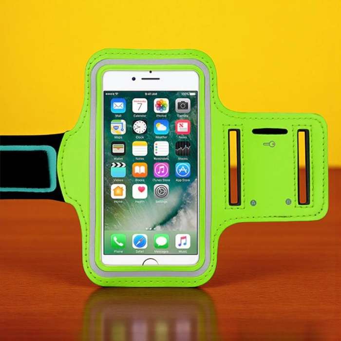 Universal Outdoor Sports Phone Holder/Armband Case for all Phones - Green