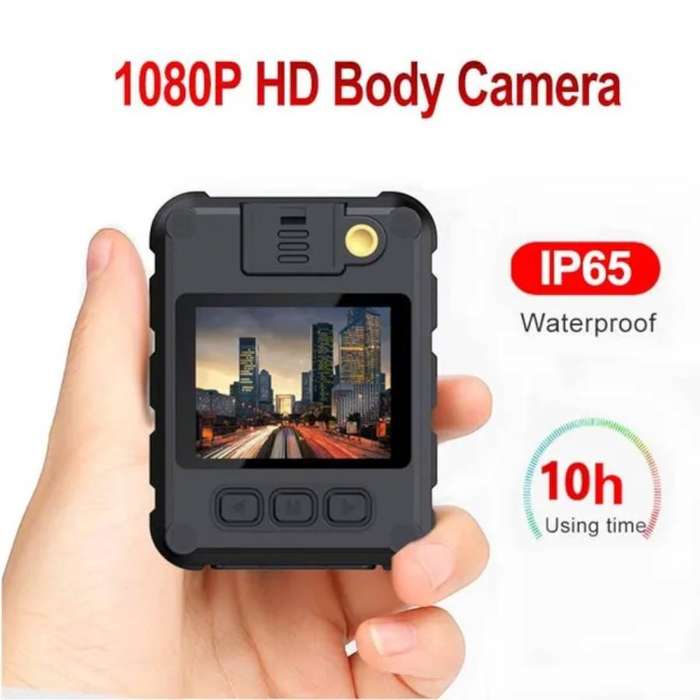 LOGO - Multipurpose Body Camera HD Wi-Fi Recorder - Black