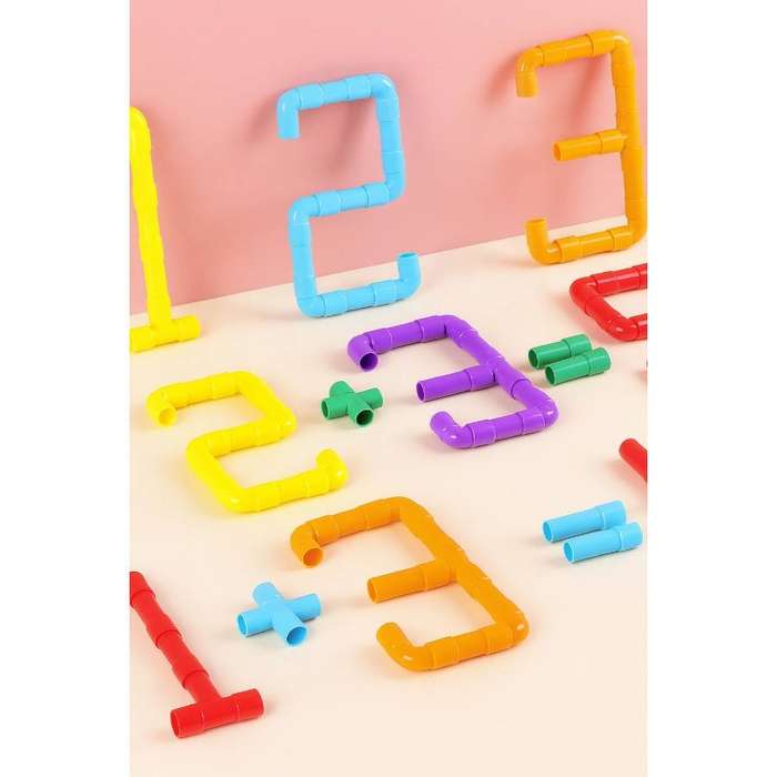 51 Pack DIY Water Pipe Building Blocks Set - MultiColour