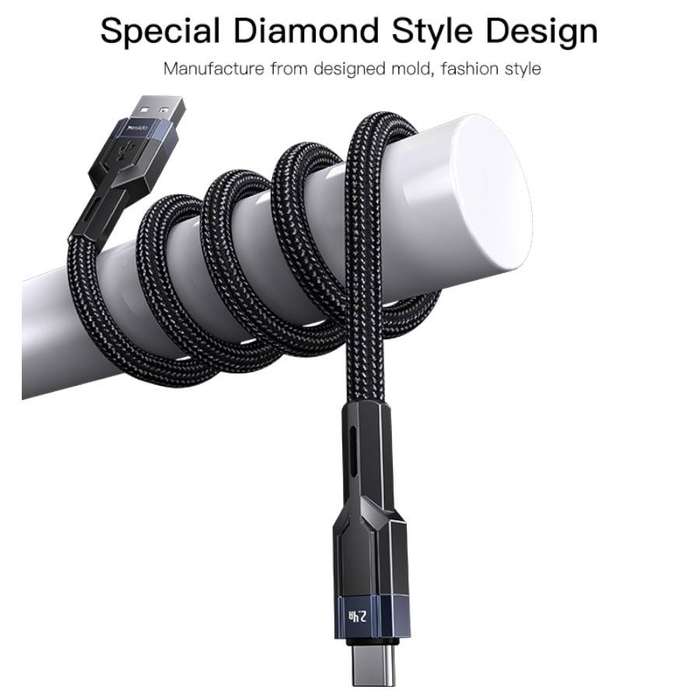 Yesido CA106 Type C Data Cable - Black