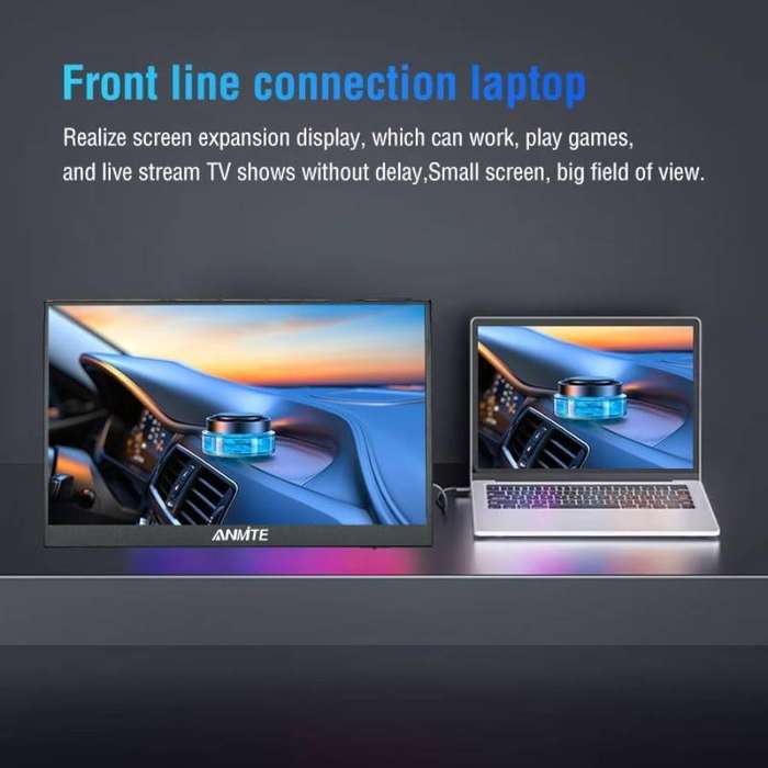 Portable Monitor for Laptop 15.6 Inch - Black