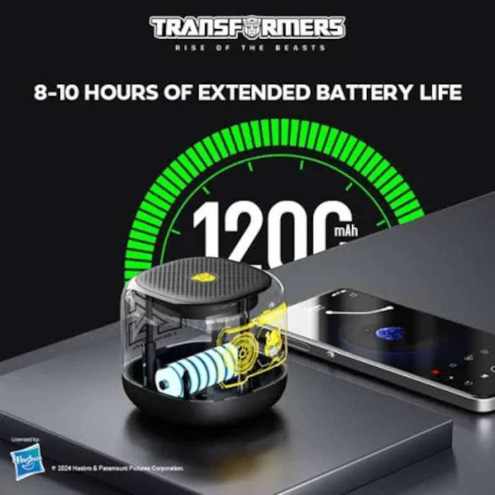 Transformers Tf-Y09 Bluetooth 5.4 Speaker - Gray