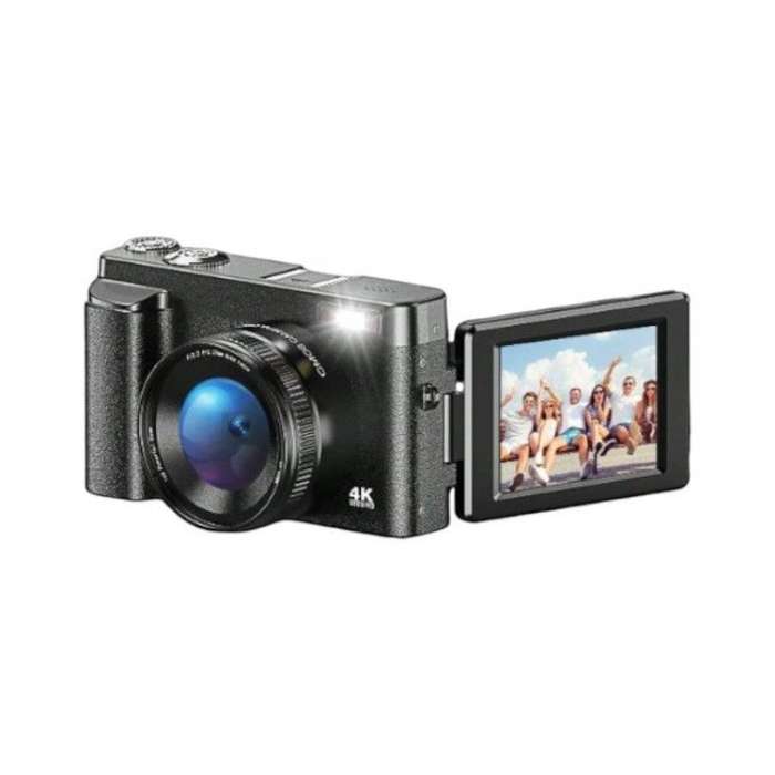 Ultra HD Digital Camera With Advanced Autofocus Technology - Black
