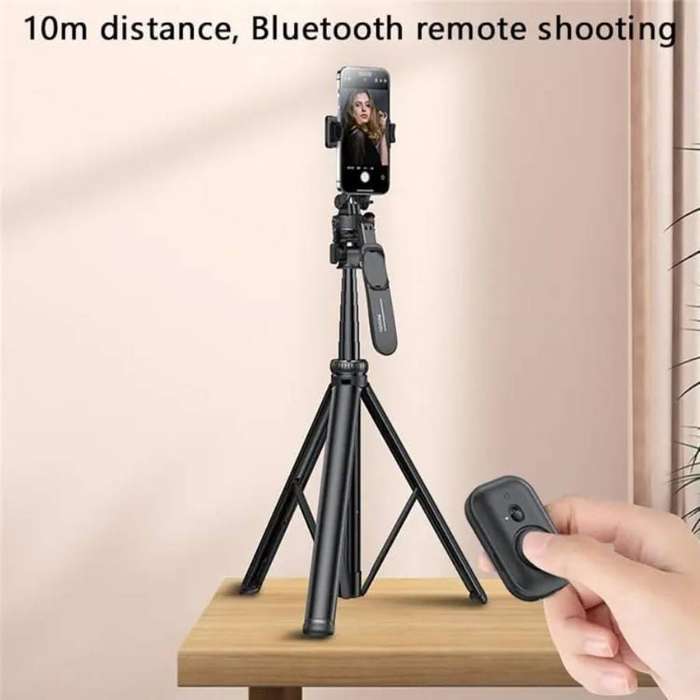 Yesido SF17 Multifunctional Tripod Selfie Stick - Black
