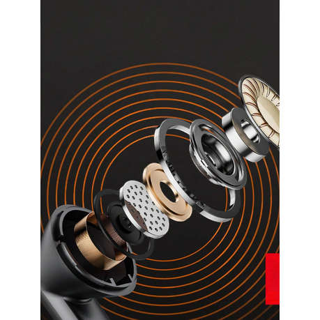 Lenovo Thinkplus - T60 - Low Latency Earbuds With Built-In Mic - Black