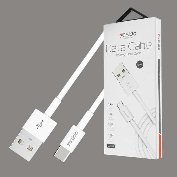 Yesido CA22 Type C Data Cable - White