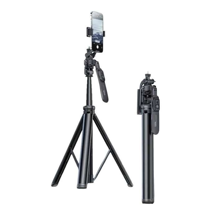Yesido SF17 Multifunctional Tripod Selfie Stick - Black
