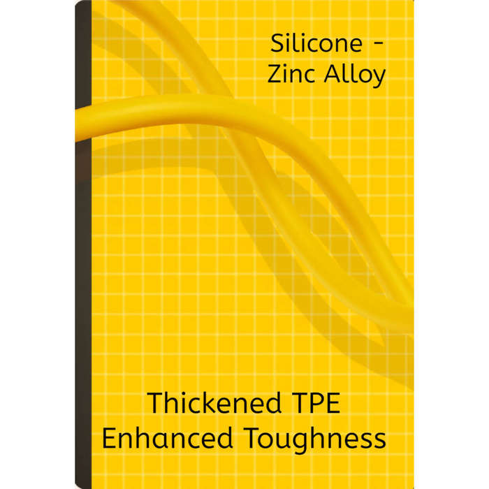 Transformers TF-A01 Silicone Zinc Alloy Type C Cable - Yellow