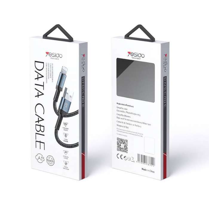 Yesido CA75 Micro USB Data Cable - Black