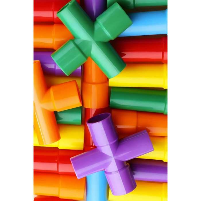 51 Pack DIY Water Pipe Building Blocks Set - MultiColour