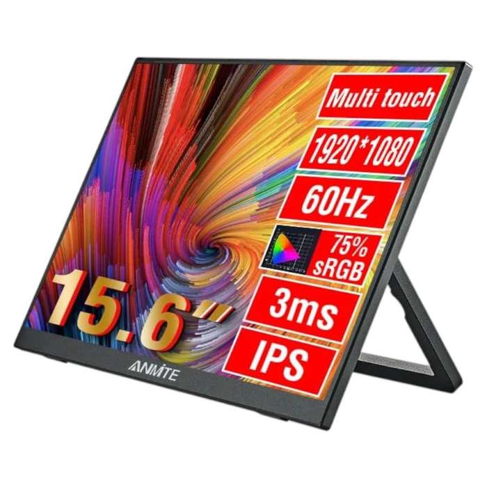 Portable Monitor for Laptop 15.6 Inch - Black