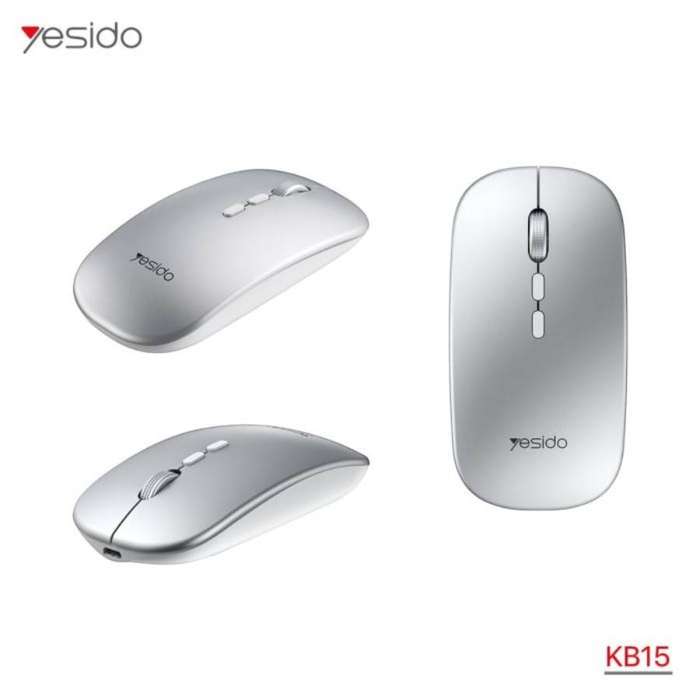 Yesido Wireless Mouse KB15 - Silver