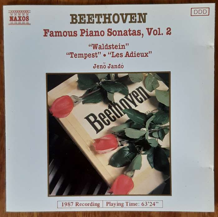 Beethoven Piano Sonatas. Jeno Jando on the Piano. CD