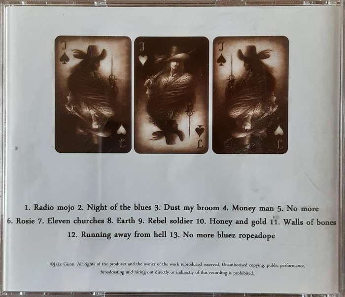 Jake Gunn - Triple Jack - CD - Signed by Gunn