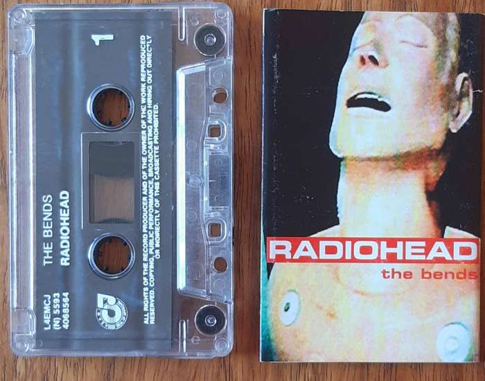 Radiohead - The Bends - cassette tape