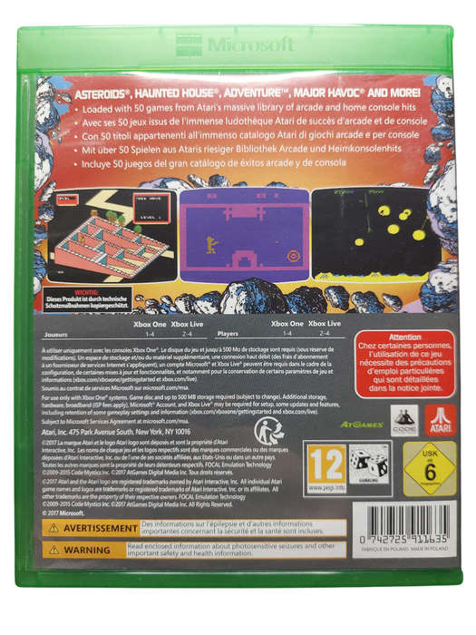 Atari Flashback Classics Volume 2 Xbox One XB1