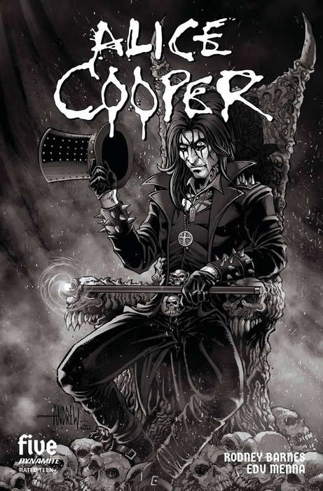 ALICE COOPER #5 CVR D 1:10 INCV MANGUM LINE ART VAR