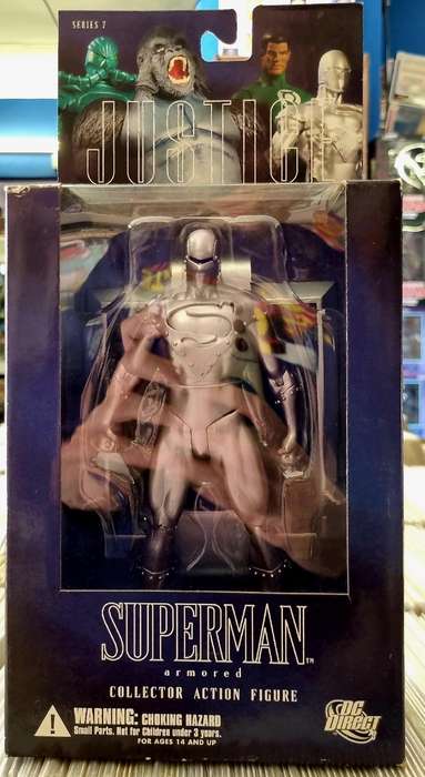 DC Direct Alex Ross Justice League 7: Superman Action Figure - LC