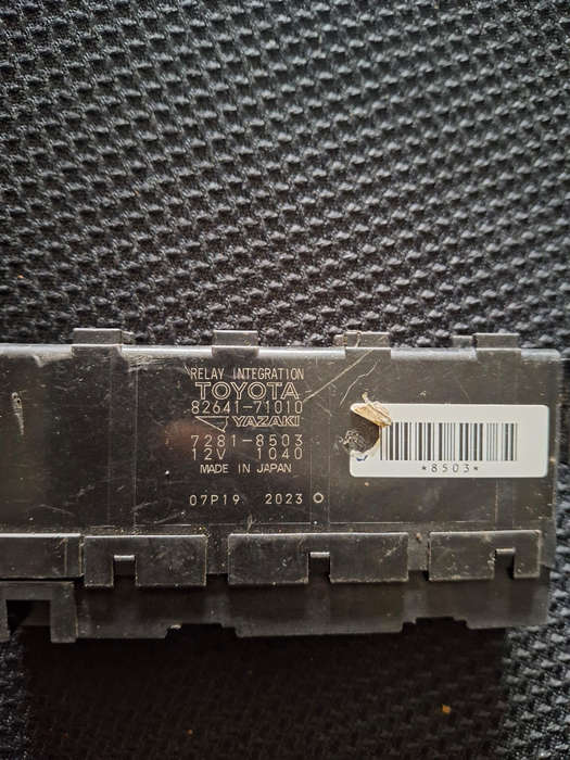Toyota integration relay