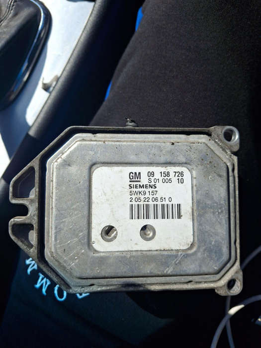Opel Zafira computer box ECU