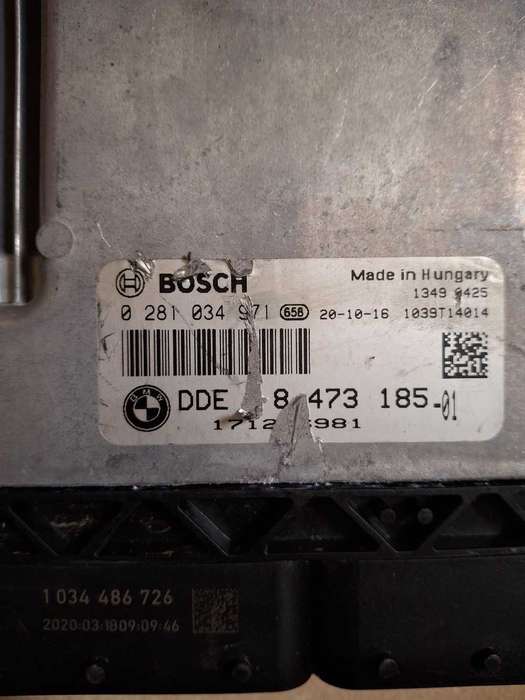 Bmw F20 DDE computer box ECU