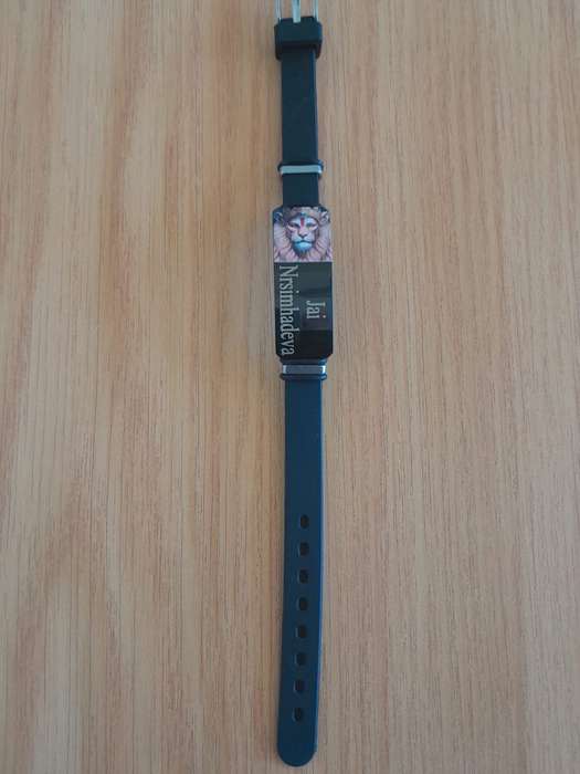 Hare Krishna Silicone Bracelet