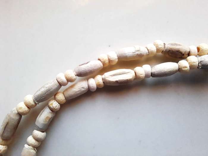 Tulsi neck beads large fancy mrdanga