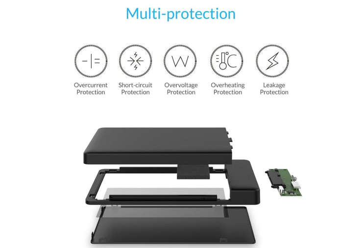 EXTERNAL HARDDISK External Hard Drive Case HDD SSD 2.5 enclosure