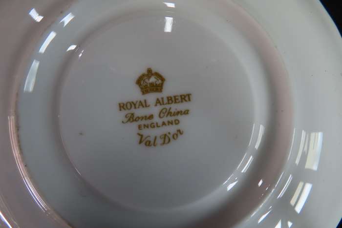 Royal Albert Val D'or Coffee Duo's x 3