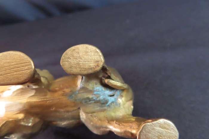 Brass Elephant Ornaments x 2