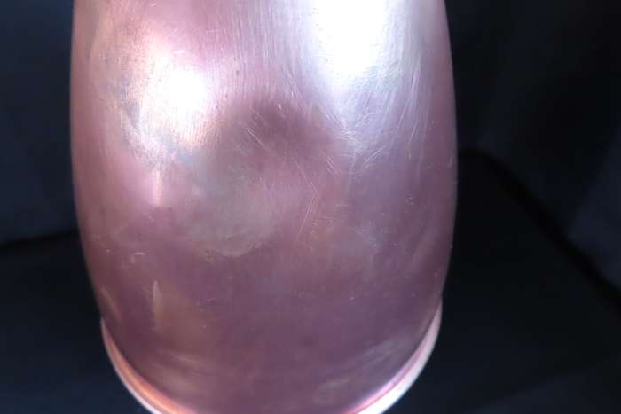 Brass & Copper Tall Jug.