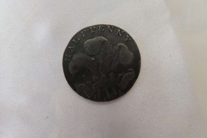 1793 George Prince of whales Half-Penny Token
