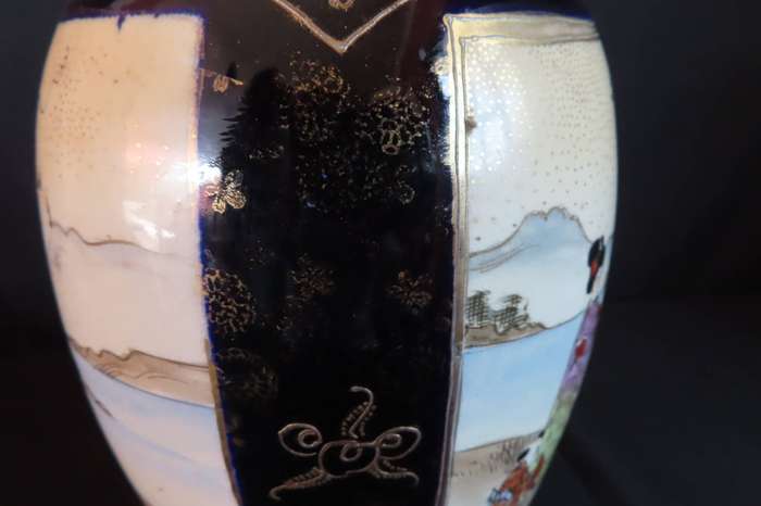 Japanese Satsuma-style Vase.