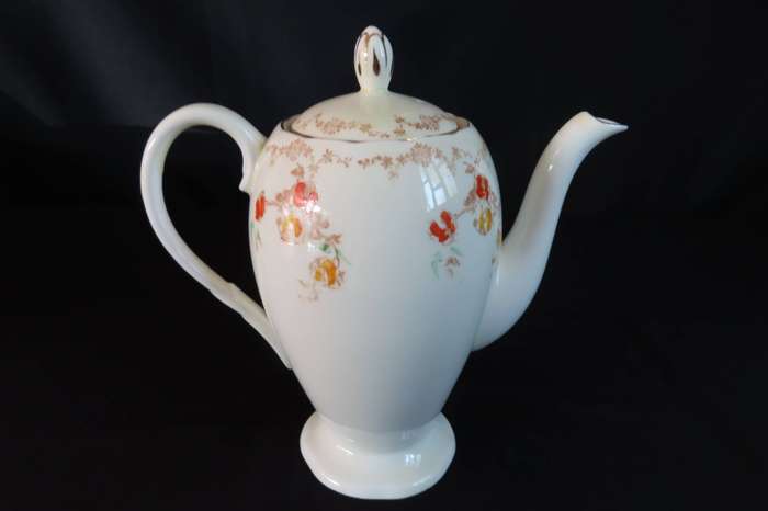 Foley Vintage Demitasse/Espresso 15 Piece Coffee Set.  (1930's)