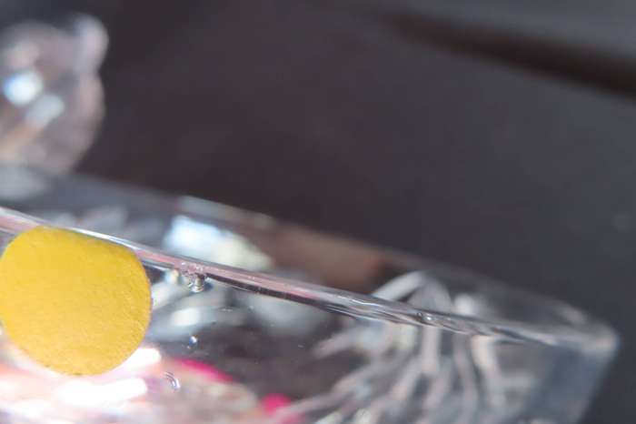 Rose Cut Crystal Butter Dish.
