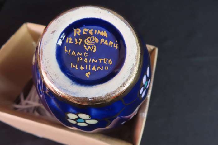 Gouda Regina Hand Painted Jug Made in Holland.