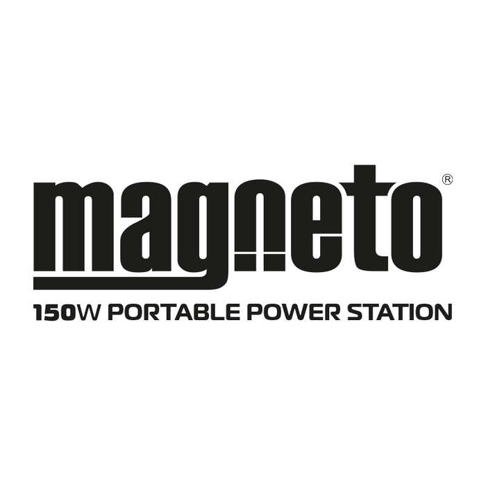 Magneto Portable Power Station Inverter, 150W, rechargeable with solar, Power Outages, Camping