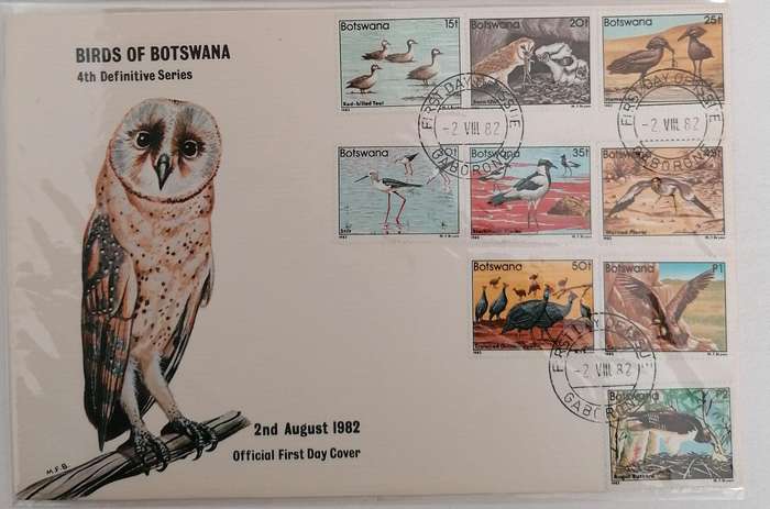 Botswana 4th Definitive 1982 FDC