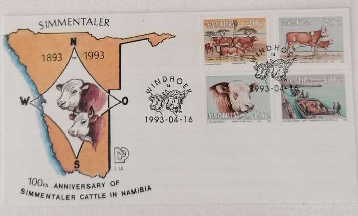 NAMIBIA 1.14 FDC