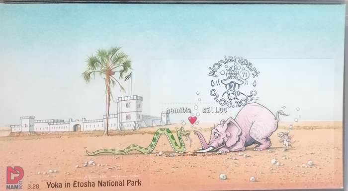 NAMIBIA 3.28 FDC