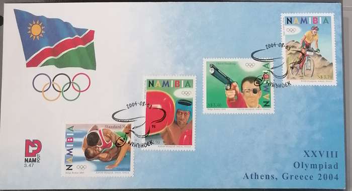 NAMIBIA 3.47 FDC
