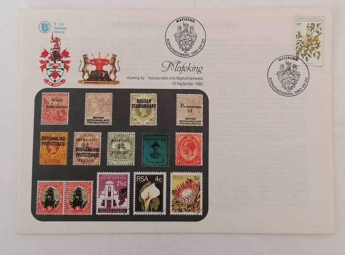 Bophuthatswana 1.13 Special FDC